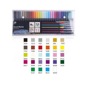 Marcadores de Pintura Acrílica a Base de Agua, Personalizados, No Tóxicos, para Madera, Cerámica, Metal, Tela y Lienzo - Product Image 2