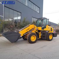 LTMG nouveau ZL15 ZL18 1 tonne 1.5 tonne 1.8 tonne 2 tonnes 3 tonnes 4 tonnes mini chargeur télescopique flèche chargeuse sur pneus avec approbation CE