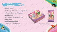 48 boîtes de cartes à collectionner Kayou 3 Pink Hero Girls, édition bonbons, série 1, boîte mystère, cadeau pour enfants