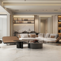 Carreaux intérieurs grand format en pierre frittée 900x1800mm, antidérapants, en porcelaine, antibactériens, texture pierre pour chambre, salon, salle de bain
