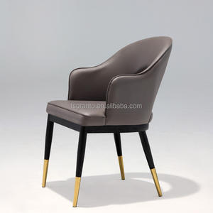 Mobilier de maison nordique <span class=keywords><strong>fauteuil</strong></span> en <span class=keywords><strong>cuir</strong></span> de luxe chaise de salle à manger siège Design moderne pour salle à manger cuisine chaises de loisirs - Product Image 4