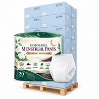 28 boîtes de sous-vêtements menstruels, protection contre les fuites, haute absorption, soins menstruels pour femmes, utilisation confortable, culottes menstruelles