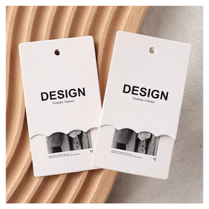 Etiqueta de ropa de lujo personalizada, etiqueta de plástico con logotipo de nombre, talla de ropa, bolsos y zapatos - Product Image 1