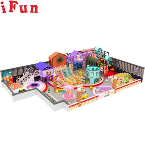 Scivoli in stile britannico Ball Pool Game Zone Indoor Kids Playground Room Naughty Soft Playarea per bambini