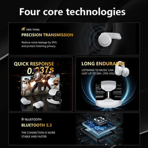 Audífonos TWS Estéreo Inalámbricos Reales Auriculares Deportivos de Clip con Micrófono Cascos TWS para Gaming para Teléfono Móvil - Product Image 5