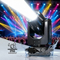 Projecteur laser RGBW étanche IP66, tête mobile, faisceau DMX512, lumière de discothèque, lumières de fête pour éclairage de scène extérieur et de mariage