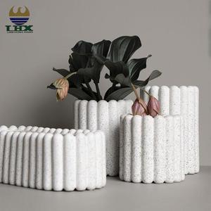 <span class=keywords><strong>Maceta</strong></span> de cerámica de jardín para decoración del hogar, <span class=keywords><strong>maceta</strong></span> de cerámica esmaltada larga para interior y <span class=keywords><strong>exterior</strong></span>, de <span class=keywords><strong>gres</strong></span> nórdico moderno personalizado - Product Image 1