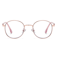 Nouvelles lunettes de soleil rondes à monture métallique tendance, UV400, photochromiques, anti-lumière bleue, pour hommes et femmes