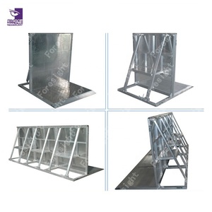 Elegante y de alta calidad de aluminio multitud pozo barrera/MOJO de aluminio barrera/libre volar a través de la barrera - Product Image 2