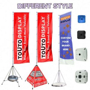 Custom Printed Rectangle Vertical Digital Printing Nobori-Flag-Base - Product Image 5