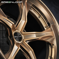 Jantes en alliage GREENLOOP personnalisées forgées 35 mm à profil profond et concave pour BMW Audi C8 M5 M6 URUS Nouvelles jantes en aluminium Mercedes 25 mm ET