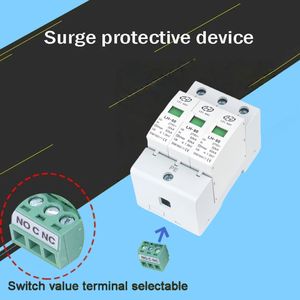 Protector Contra Sobretensiones LeiHao DC SPD Personalizado, 275V 30kA 60kA 2P 3P 4P T2, Dispositivo de Protección Contra Sobretensiones de CA para Sistema Solar - Product Image 3