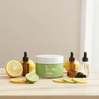 Productos Multifuncionales para el Cuidado de la Piel con Acné, Kit de Cuidado Facial con Árbol de Té, para Venta al por Mayor, Juego de Cuidado de la Piel de Marca Privada