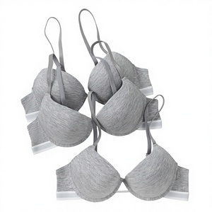 <span class=keywords><strong>Reggiseno</strong></span> IGBUH da Donna Comodo per Tutti i Giorni, Push-up con Ferretto, Personalizzabile OEM, Spalline Regolabili, Traspirante in <span class=keywords><strong>Maglia</strong></span> con Incrocio - Product Image 3