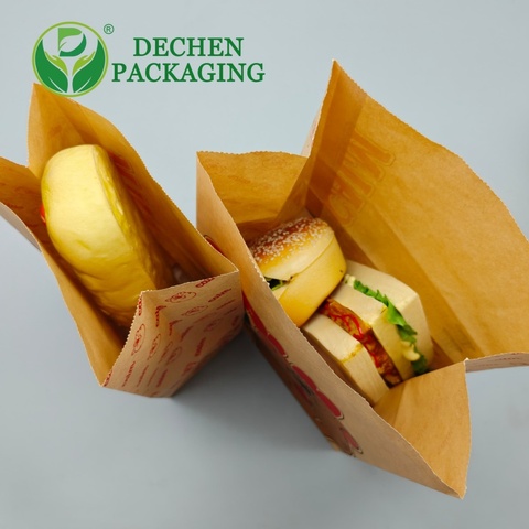 Grease-proof Wax Paper Bags for Sandwich & Snack Grease-proof Wax Paper Bags for Sandwich & Snack