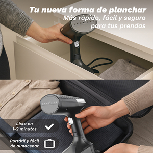 Défroisseur vapeur vertical 1600W, capacité 310 ml, avec brosse et réservoir d'eau - Product Image 2