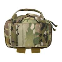Trousse de premiers soins tactique IFAK en nylon camouflage 500D, sac médical