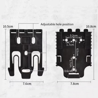Accessoires tactiques de chasse d'adaptateur d'étui de dégagement rapide trois avec la courroie de jambe