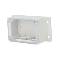 Boîtier de jonction électrique étanche IP66 en ABS pour extérieur, 100*68*50mm, avec couvercle transparent, pour instruments électroniques
