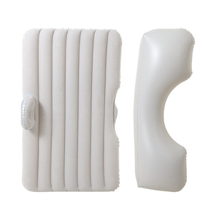 Colchón inflable para coche Tanyozhe, colchoneta para dormir flocada de PVC de 135x85cm para uso en viajes en interiores y exteriores - Product Image 3