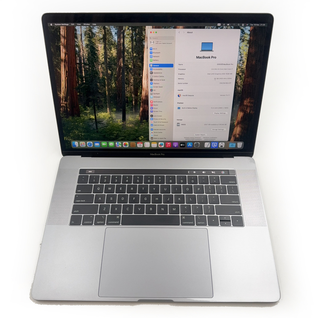 Wholesale Low Price For Macbook Pro 2019  (A1990 )  i7-core 32GB/256GB Computer Used Business Laptop 15 inch Thin and Portable