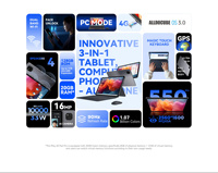 Tablet Alldocube IPlay60 Pad Pro OEM Android de 12.1 Pulgadas, Tablet 3 en 1, 8+128GB, Llamadas con Doble Tarjeta LTE, MTKG99, Tablet PC con Teclado