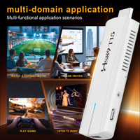 HS89 T15 Android TV Stick RK3539 Compatible con Wifi6 Dual Personalizado, BT5.4, Control Remoto por Voz Inteligente, Decodificador de Video 4K para Venta al Por Mayor