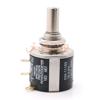 Potentiomètre 534-1-1 MOD534 534 2W 10 tours Potentiomètre 100R/200R/500R/1K/2K/5K/10K/20K/50K/100K ohm