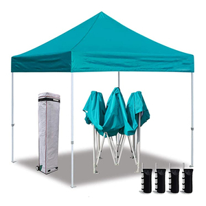 Tente de réception pop-up robuste 10x10 pour salon professionnel, avec structure en acier imprimée, pour usage extérieur et intérieur, baie de 5m, auvent de 6m, Promotions S1 - Product Image 3