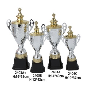 Trofeo de Metal Personalizado de Trophy Factory, Nuevo Diseño de Premio para Campeones de Juegos Deportivos, Regalos de Bienvenida para Ferias Comerciales, Trofeo de Fútbol - Product Image 1
