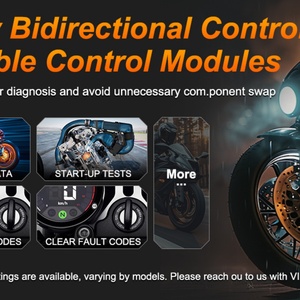 Herramienta de Diagnóstico para Motocicletas BMW-Yamaha-Kawasaki, Escáner OBD2 Universal para Motocicletas - Product Image 4