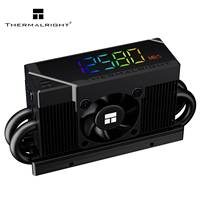 Thermalright HR10 2280 PRO Digital ARGB Negro M.2 SSD Enfriador de disco duro de estado sólido con pantalla y control inteligent