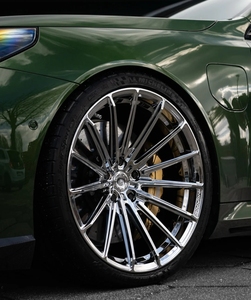 ล้อ SHIN Forged Deep Concave Triple Chrome ขอบโครเมียมสามชั้น ผลิตจากอลูมิเนียมอัลลอย 6061-T6 ขนาด 18 19 20 21 22 23 นิ้ว 5x120 5x112 5x114.3 สำหรับ BMW Benz Audi - Product Image 1