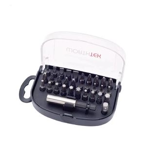 Juego de puntas de destornillador de cambio rápido (32 piezas) operado manualmente - empaquetado en estuche de plástico - Product Image 2