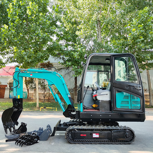 รถขุดขนาดเล็ก 3.5 ตัน จัดส่งฟรีในสหภาพยุโรป มาตรฐาน CE 5 EPA เครื่องยนต์มอเตอร์ รถขุดตีนตะขาบ 1 2 ตัน สำหรับใช้ในบ้าน - Product Image 4