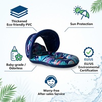 Fauteuil flottant gonflable avec poche en filet, nouveau transat d'été pour la plage, la piscine et les jeux aquatiques