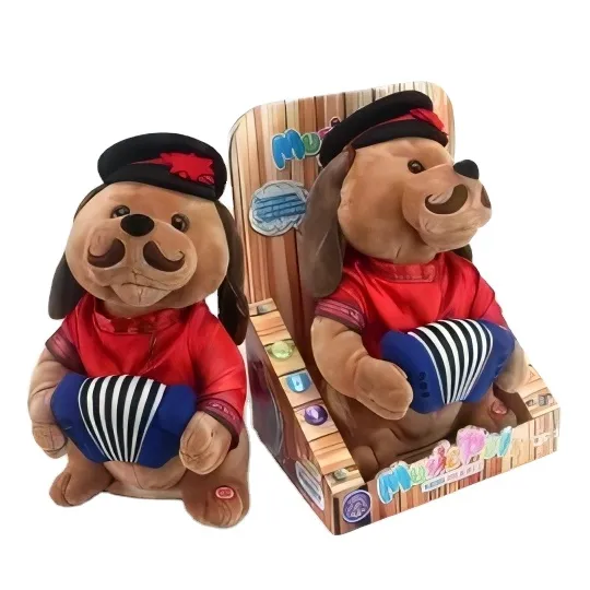 Rus halk ve aşk şarkıları özelleştirme klasik peluş oyuncak özelleştirilmiş etiket oyuncak hediye dans doldurulmuş oyuncak