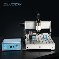 Mini Router CNC de 3/4 Ejes 3040 4060 - 800W-2200W con Husillo de Bolas para Grabado de PVC