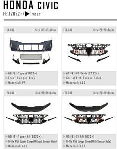 <b>For</b> 2022+ honda civic Front Bumper Assy <b>for</b> 2022+ honda civic Front Bumper Assy - Product Image 2