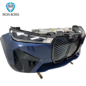 Convient pour <span class=keywords><strong>BMW</strong></span> <span class=keywords><strong>iX</strong></span> I20 <span class=keywords><strong>IX</strong></span> <span class=keywords><strong>XDrive40</strong></span> XDrive50 M60 Pare-chocs avant Face avant Kit de carrosserie avant Halfcat Kit complet - Product Image 6