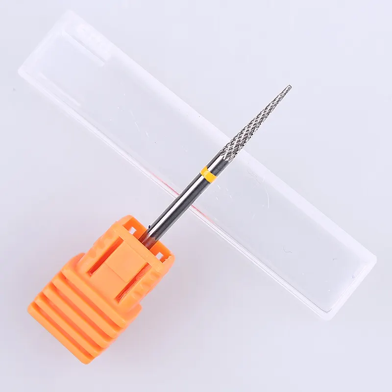 2023 Carbide tungsten steel Nail Drill Bit Tapered Milling Cutter tool