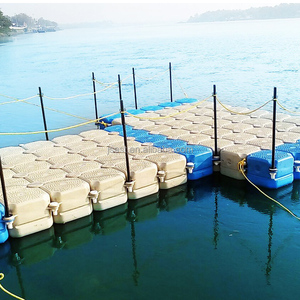 Boot Dock Lift Draagbare Ponton <span class=keywords><strong>Aquarium</strong></span> Plastic Vis Gemotoriseerde Zwembad Float Pontoon Woonboten Hdpe Drijvende Plastic Dok - Product Image 4