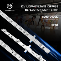 Barres lumineuses LED rigides de haute qualité 24V 8mm en aluminium, bande LED rigide 24W, bande lumineuse intelligente, boîte de synchronisation fantaisie, rétroéclairage LED pour téléviseur