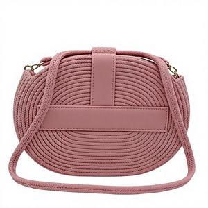 Bolso de Yute de Lujo para Mujer, Hecho a Mano con Cierre de Botón, Correa para el Hombro, Sostenible y de Calidad de Exportación - Product Image 1