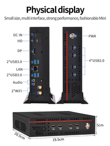 Zoomwin อุปกรณ์คอมพิวเตอร์เดสก์ท็อปสำหรับสำนักงานและ I5 8 * USB/i3 SSD + HDD DDR4 1000M VGA HD <span class=keywords><strong>Win7</strong></span>คอมพิวเตอร์เดสก์ท็อป8/10 /linux - Product Image 6