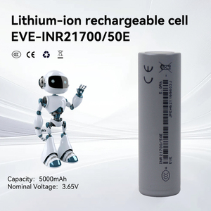 Batterie <span class=keywords><strong>Lithium</strong></span>-Ion Cylindrique EVE INR21700 50E 5000 mAh 3,65 V 3C 3,7 V 2000 mAh pour Vélo Électrique, Drone et Outil Électrique - Product Image 4