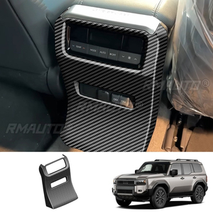 แผ่นกันเตะช่องแอร์สำหรับ Toyota Prado LC250 ปี 2024+ ชุดแต่งช่องแอร์ด้านหลัง แผ่นป้องกันรอยขีดข่วน อุปกรณ์ตกแต่งรถยนต์ - Product Image 2