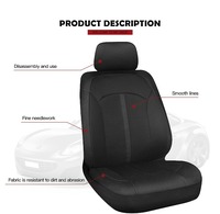 Housses en cuir pour sièges de voiture, Set complet de 10 pièces, bagues personnalisées, décoration de luxe