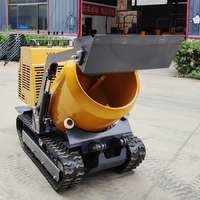 Mini-malaxeur mobile sur demande, pour la production de béton sur site afin d'éviter les gaspillage de matériaux et les transports longue distance