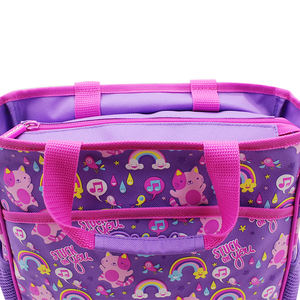 Sacs didacticiel de personnalisation de logo de modèle d'usine sac à main d'étudiants personnalisé avec sac fourre-tout de tutorat de logo de logo pour l'école - Product Image 5